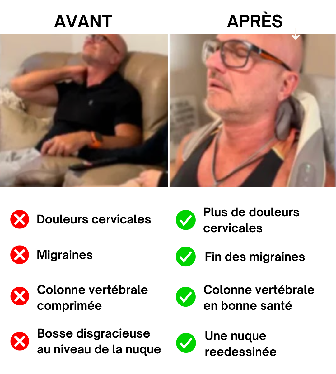 Masseur Intelligent Cou et Épaules Innuvance™