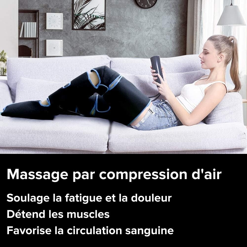 Masseur de Jambes à Pression d'Air Innuvance™